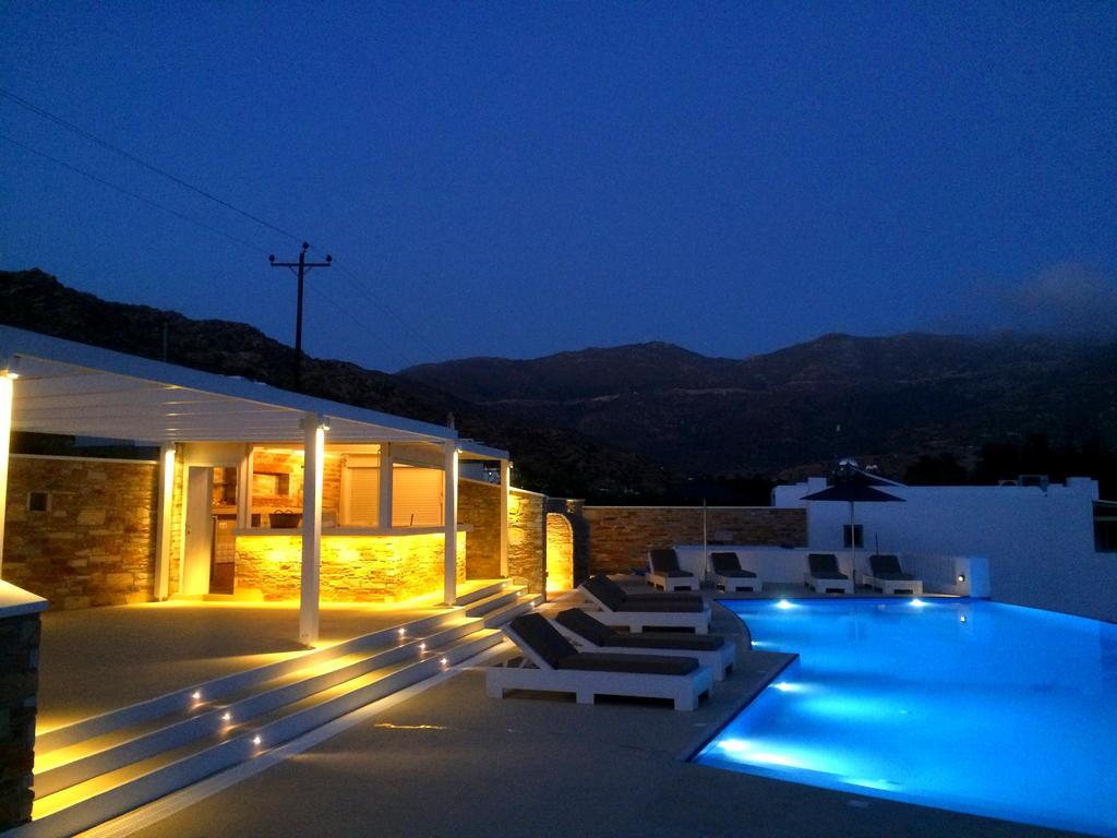 Galaxy Hotel Mylopotas Exterior foto