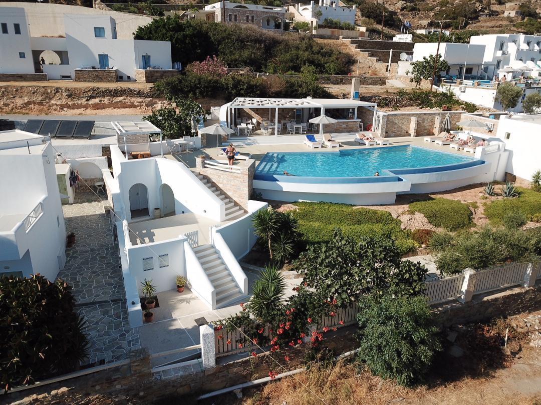Galaxy Hotel Mylopotas Exterior foto